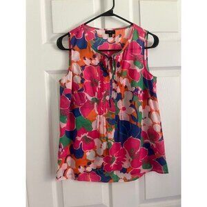 Talbots Floral Tank Top